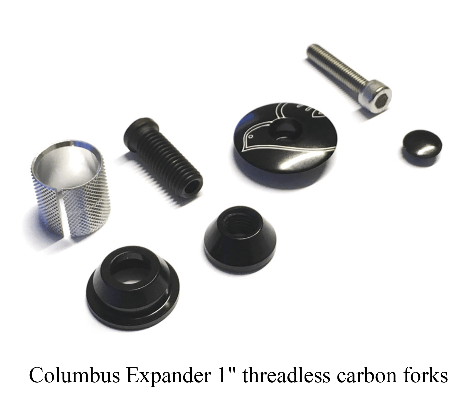 COLUMBUS Expander & Top Cap for Carbon Forks | TacTac Cycling
